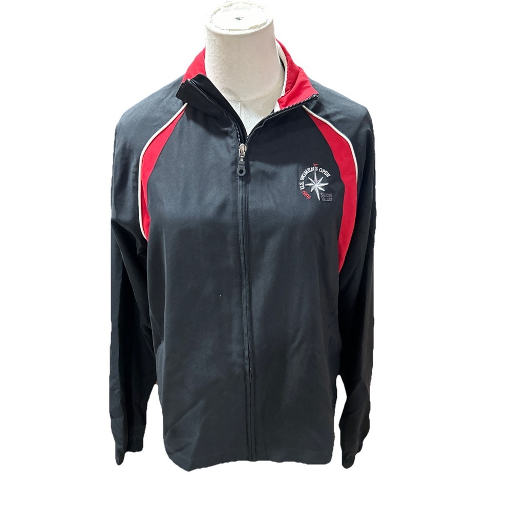 Ashworth Golf Company Womens Vintage‎ US Open Golf Jacket Windbreaker Medium